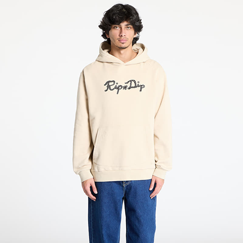 Felpa RIPNDIP Script Hoodie Khaki