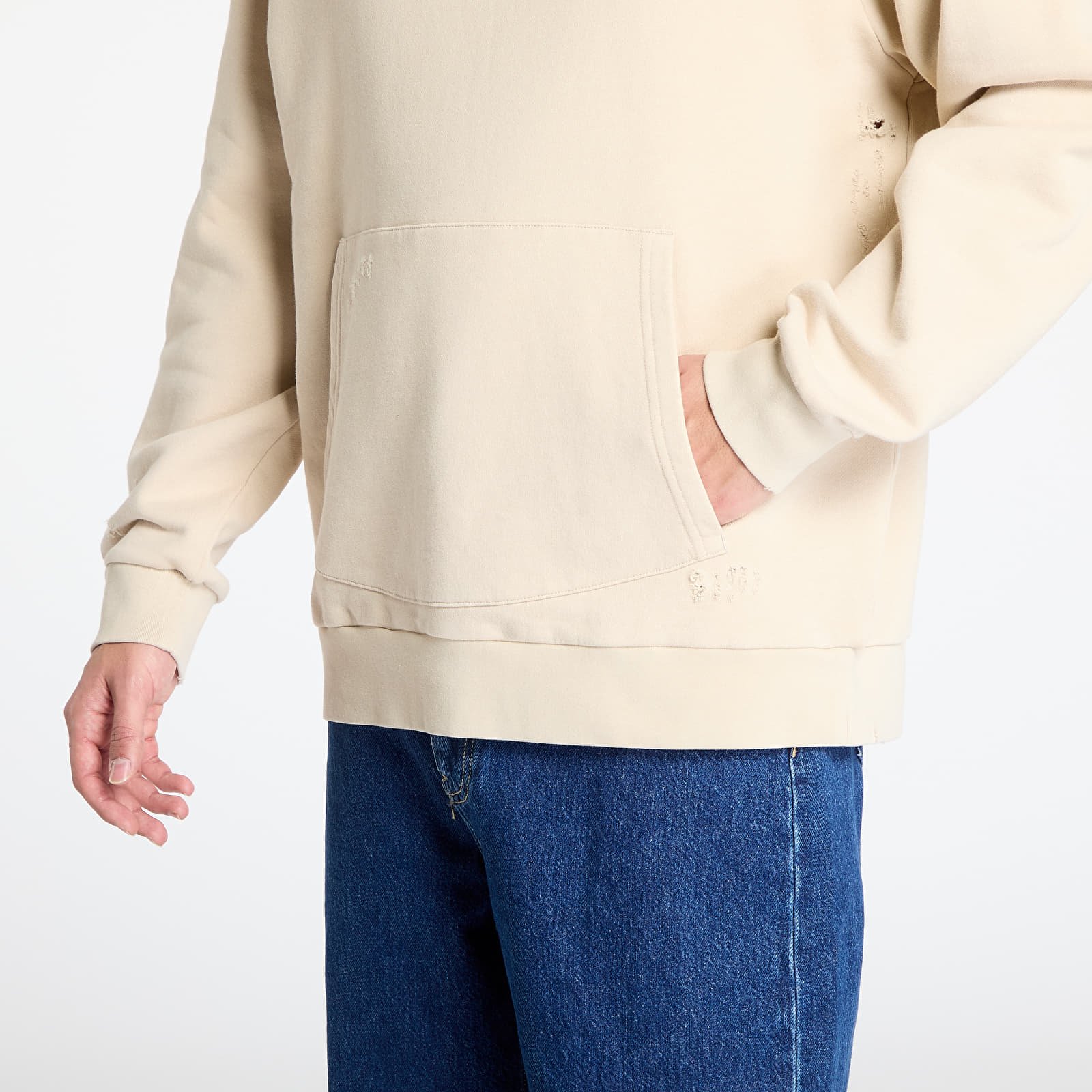 Hupparit ja collegepaidat RIPNDIP Script Hoodie Khaki