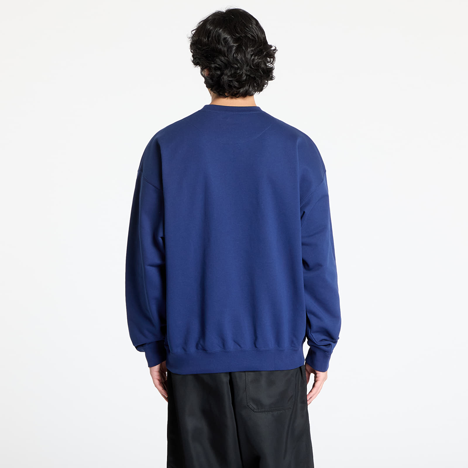 Kapucnis pulóverek és pulcsik Y-3 Graphic Crew Sweatshirt UNISEX Dark Blue