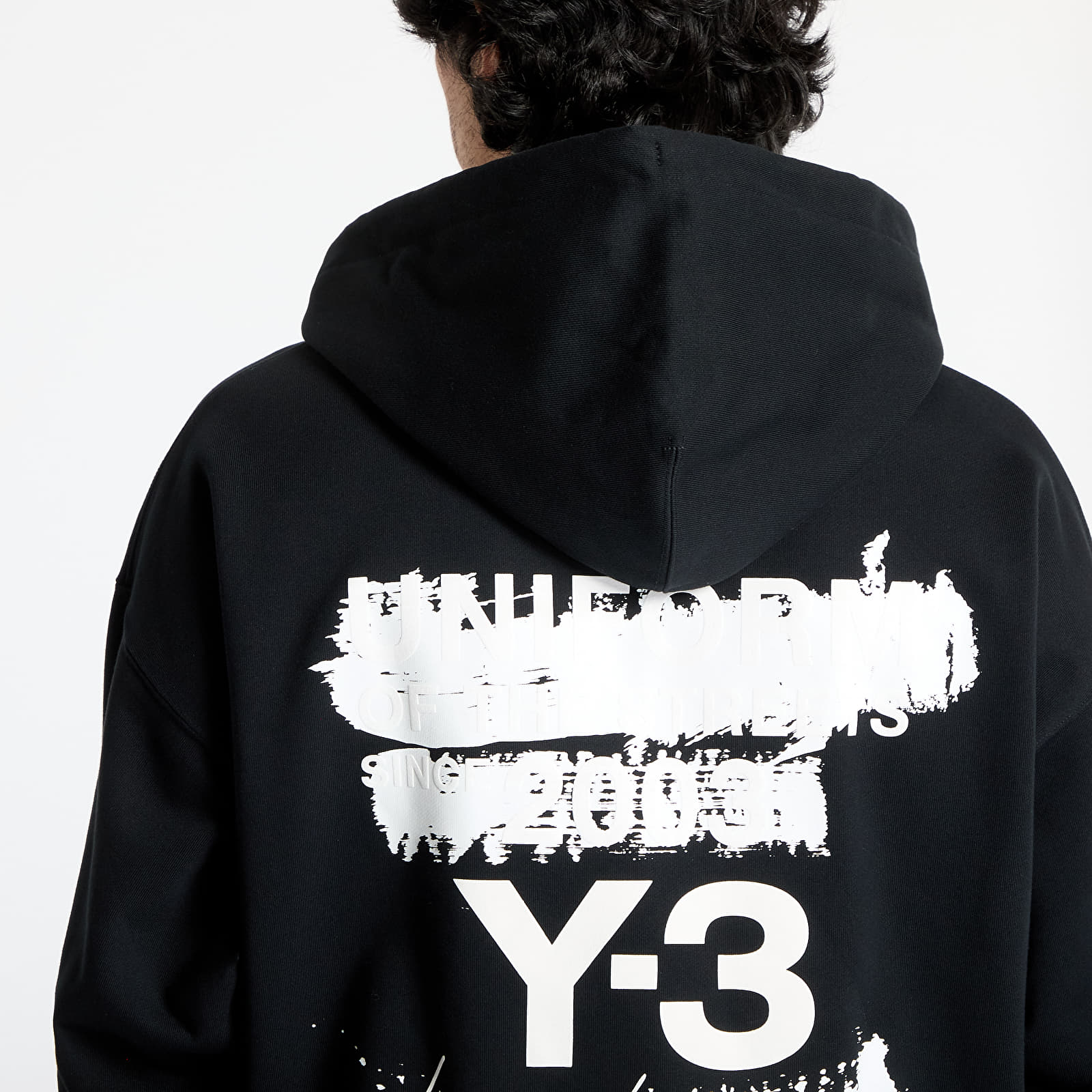 Kapucnis pulóverek és pulcsik Y-3 Graphic Hoodie UNISEX Black