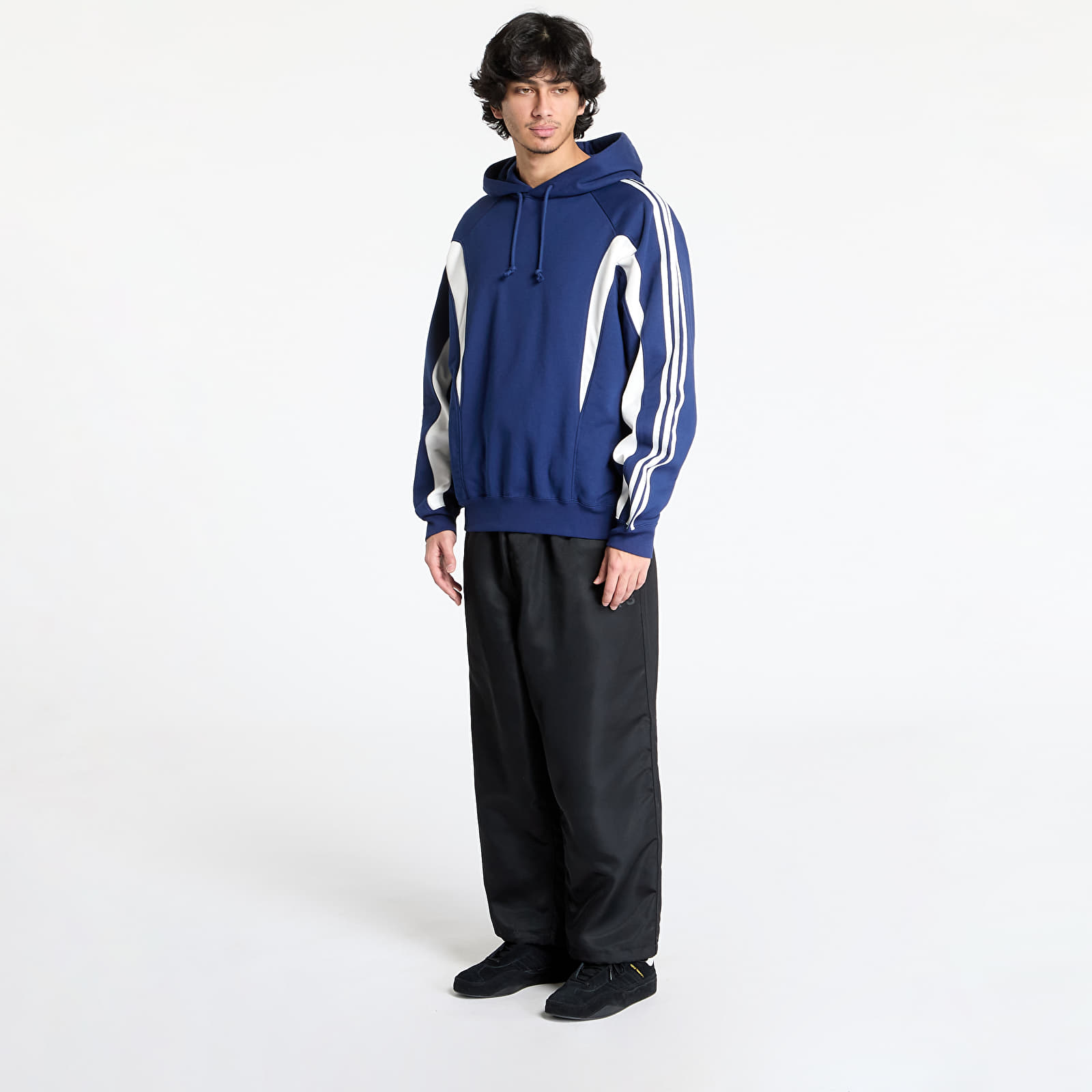 Kapucnis pulóverek és pulcsik Y-3 Cut Line Hoodie UNISEX Dark Blue
