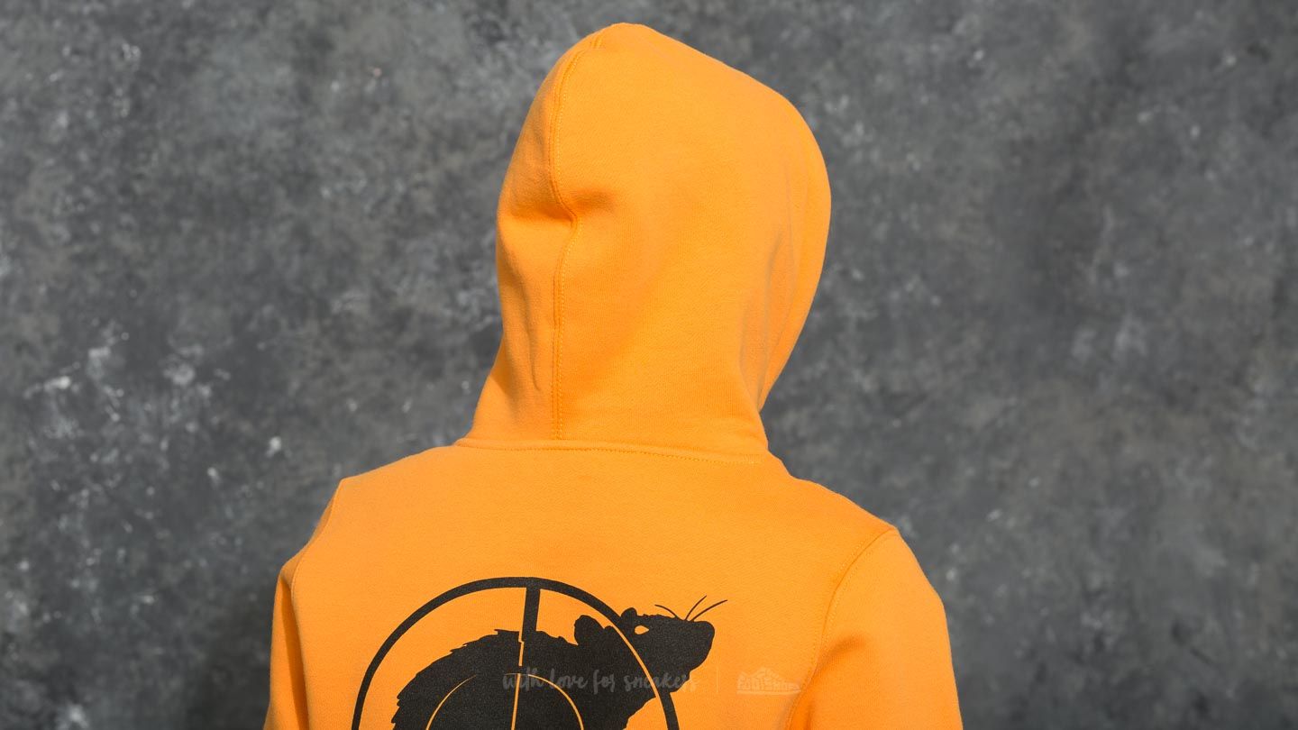 Felpe St ssy Rat Patrol Hoodie Apricot Footshop