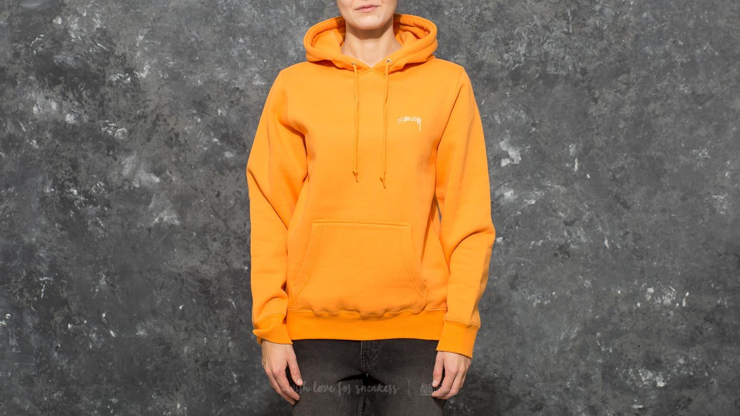 Hettegensere og sweatshirts Stüssy Smooth Stock Hoodie Apricot