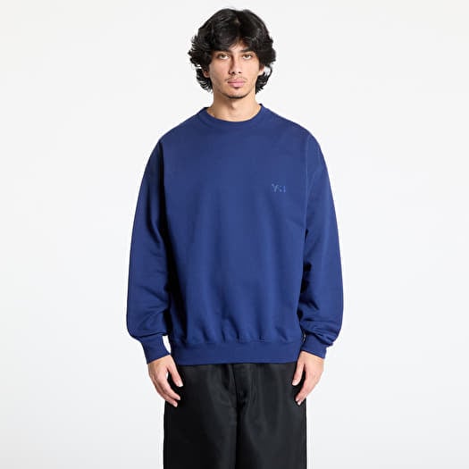 Y-3 French Terry Crew Sweatshirt UNISEX Dark Blue