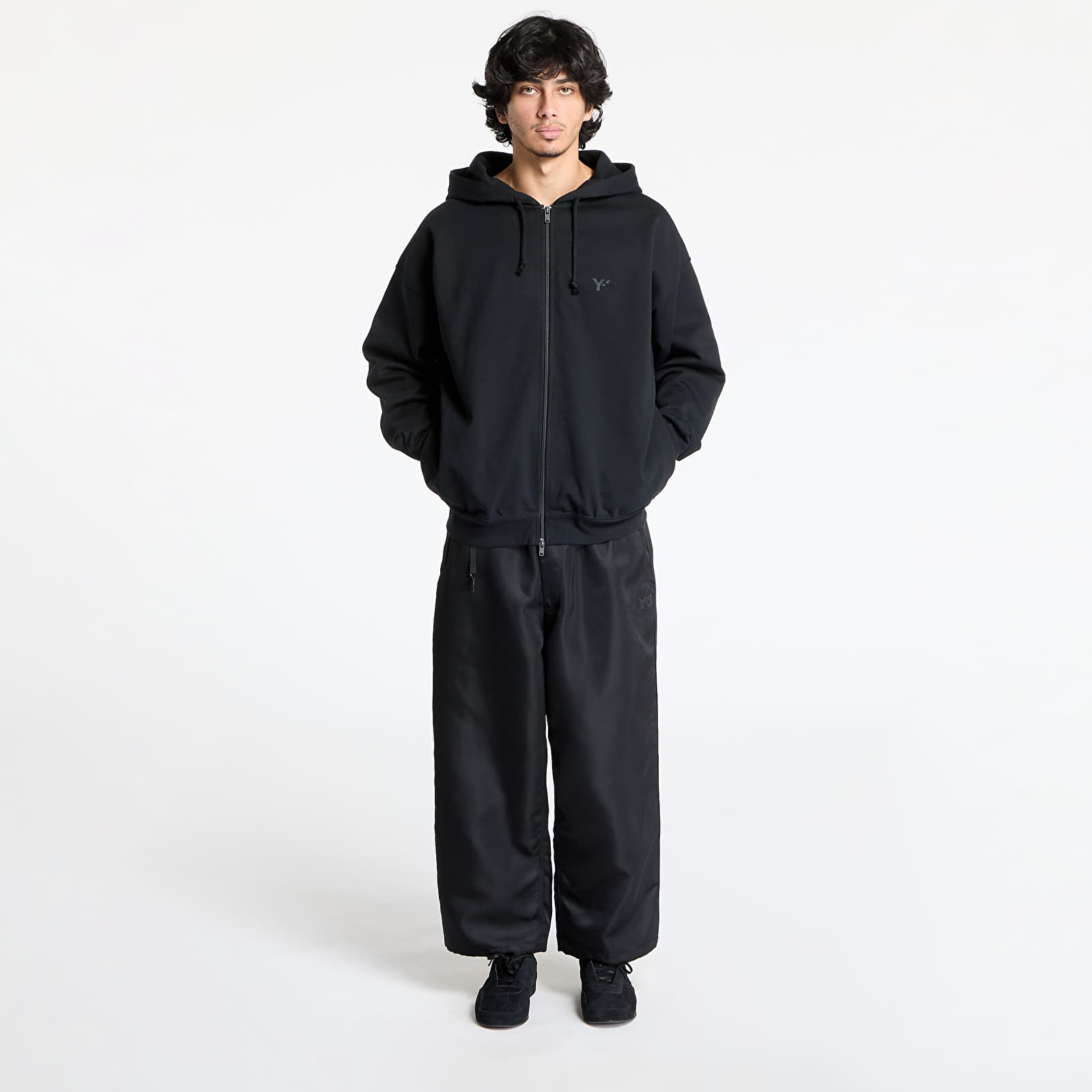 Kapucnis pulóverek és pulcsik Y-3 French Terry Zip Hoodie UNISEX Black