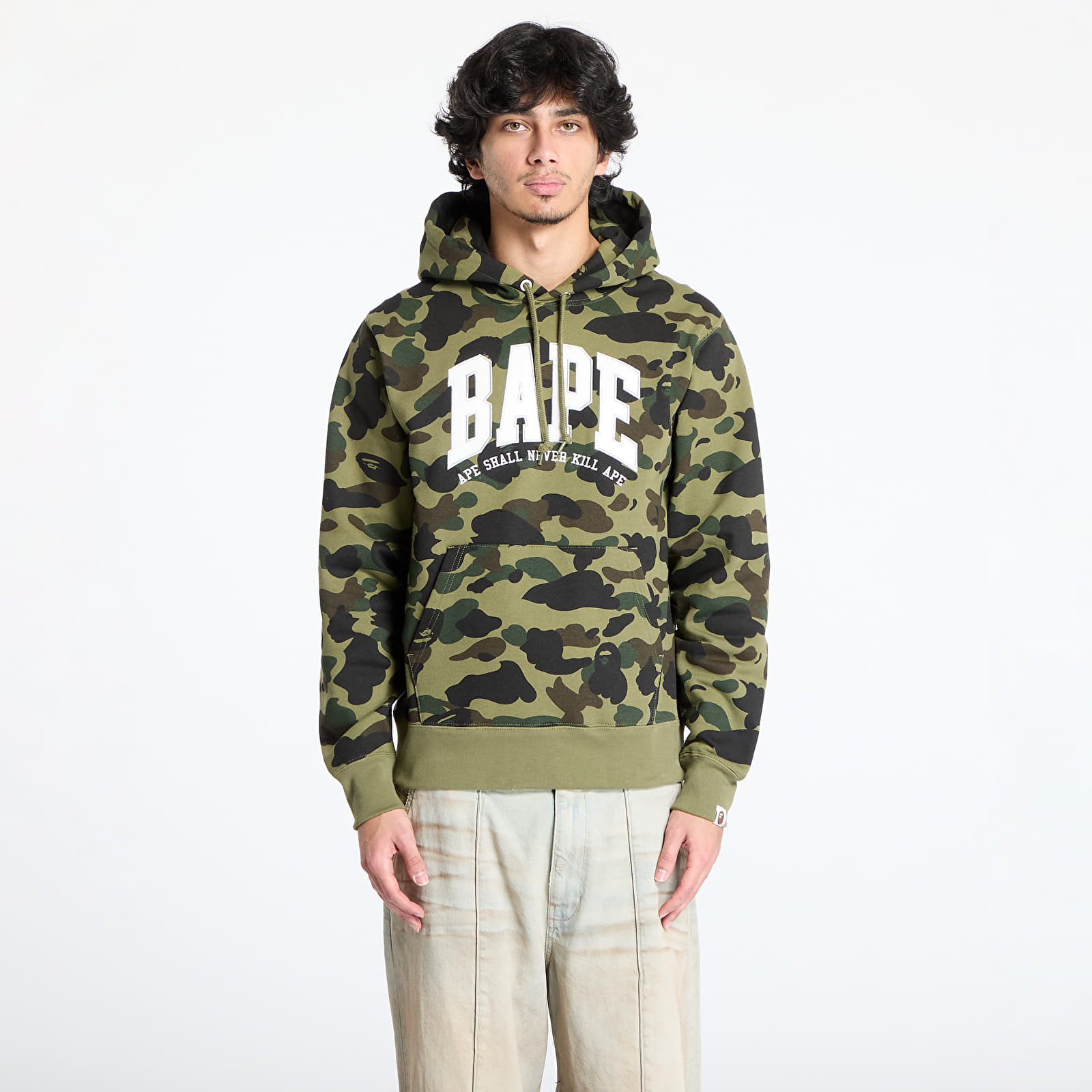 Hoodies and sweatshirts A BATHING APE 1St Camo Bape Pullover Hoodie Green Footshop