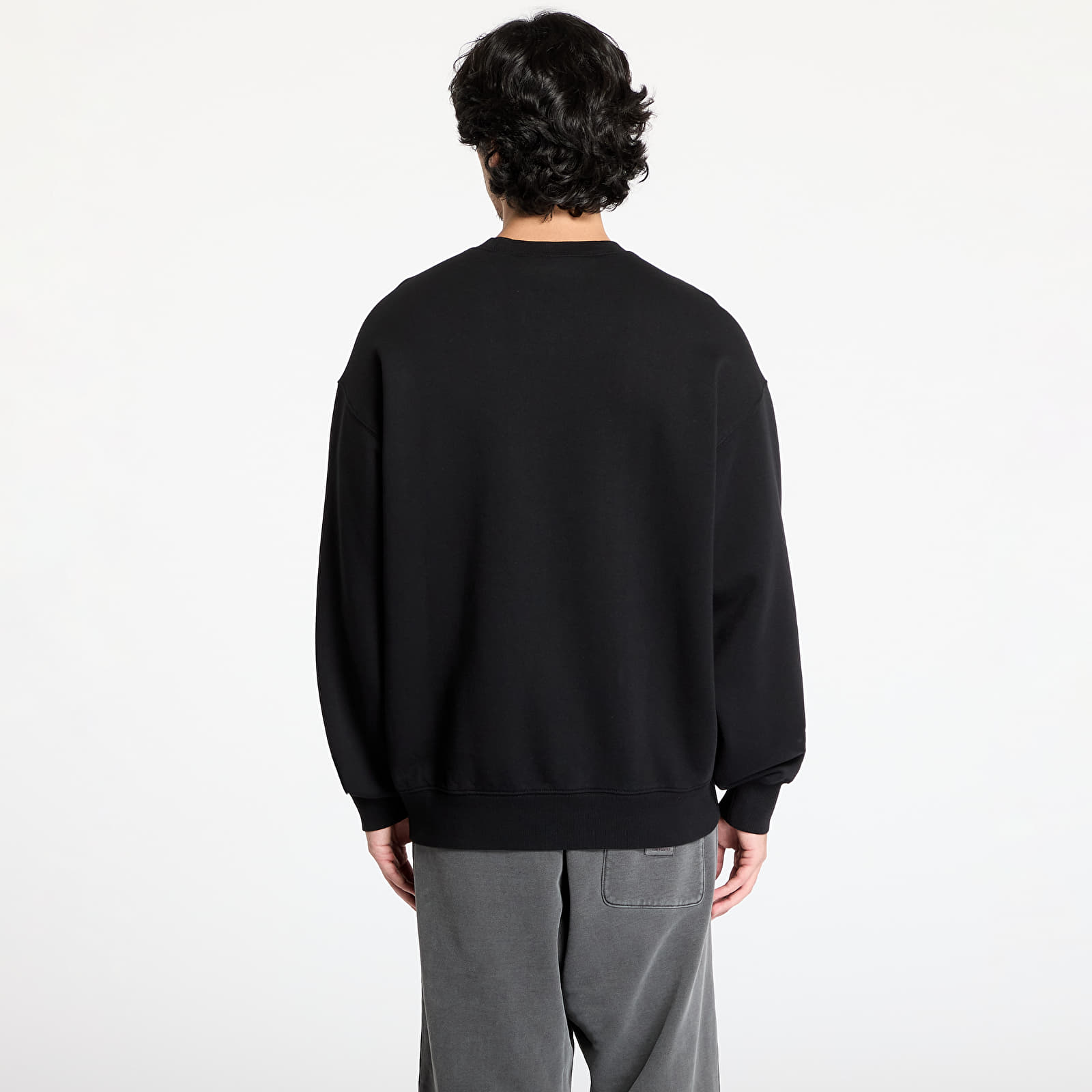 Sweatjacken und Sweatshirts Carhartt WIP Cross Screw Sweat UNISEX Black/ White