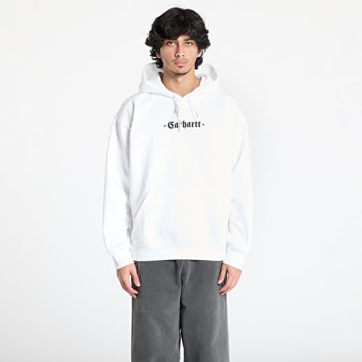 Carhartt WIP Greatest Hits Hooded Sweatshirt UNISEX White/ Black