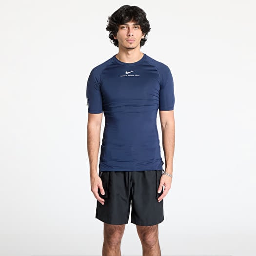 Póló Nike x NOCTA Men's Short-Sleeve Base Layer Basketball Top College Navy/ White