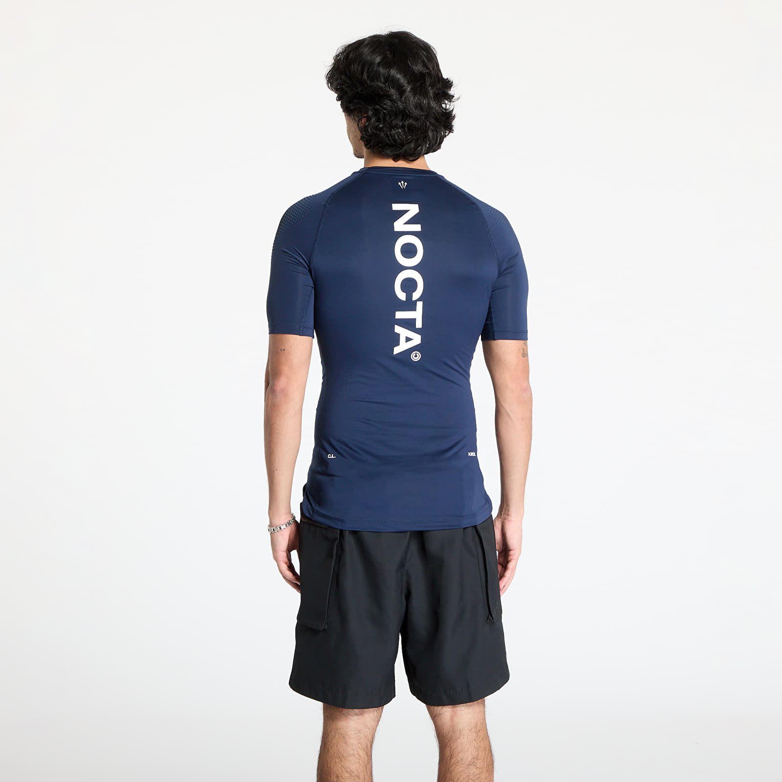 Тениски Nike x NOCTA Men's Short-Sleeve Base Layer Basketball Top College Navy/ White