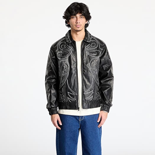 RIPNDIP Howdy Leather Jacket Black