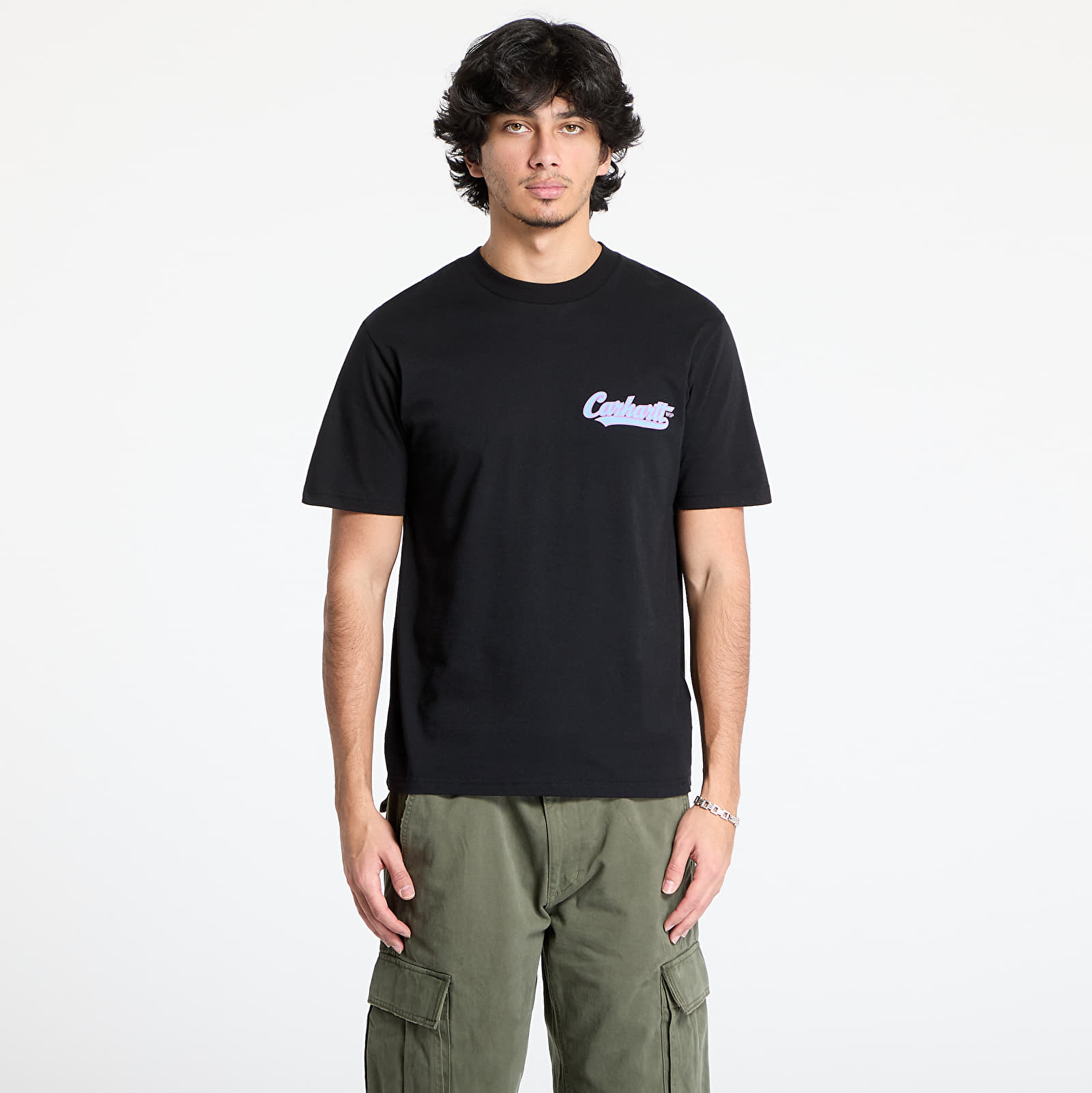 T-shirty męskie Carhartt WIP S/S Spill T-Shirt UNISEX Black