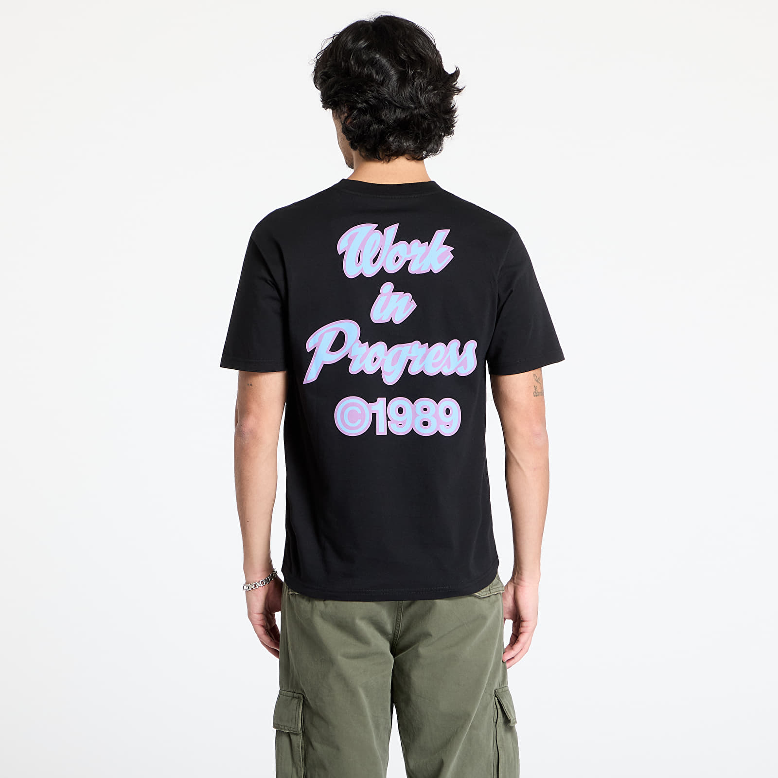 T-shirty męskie Carhartt WIP S/S Spill T-Shirt UNISEX Black