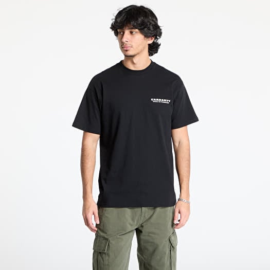 T-shirt Carhartt WIP S/S Runaway T-Shirt UNISEX Black/ Wax