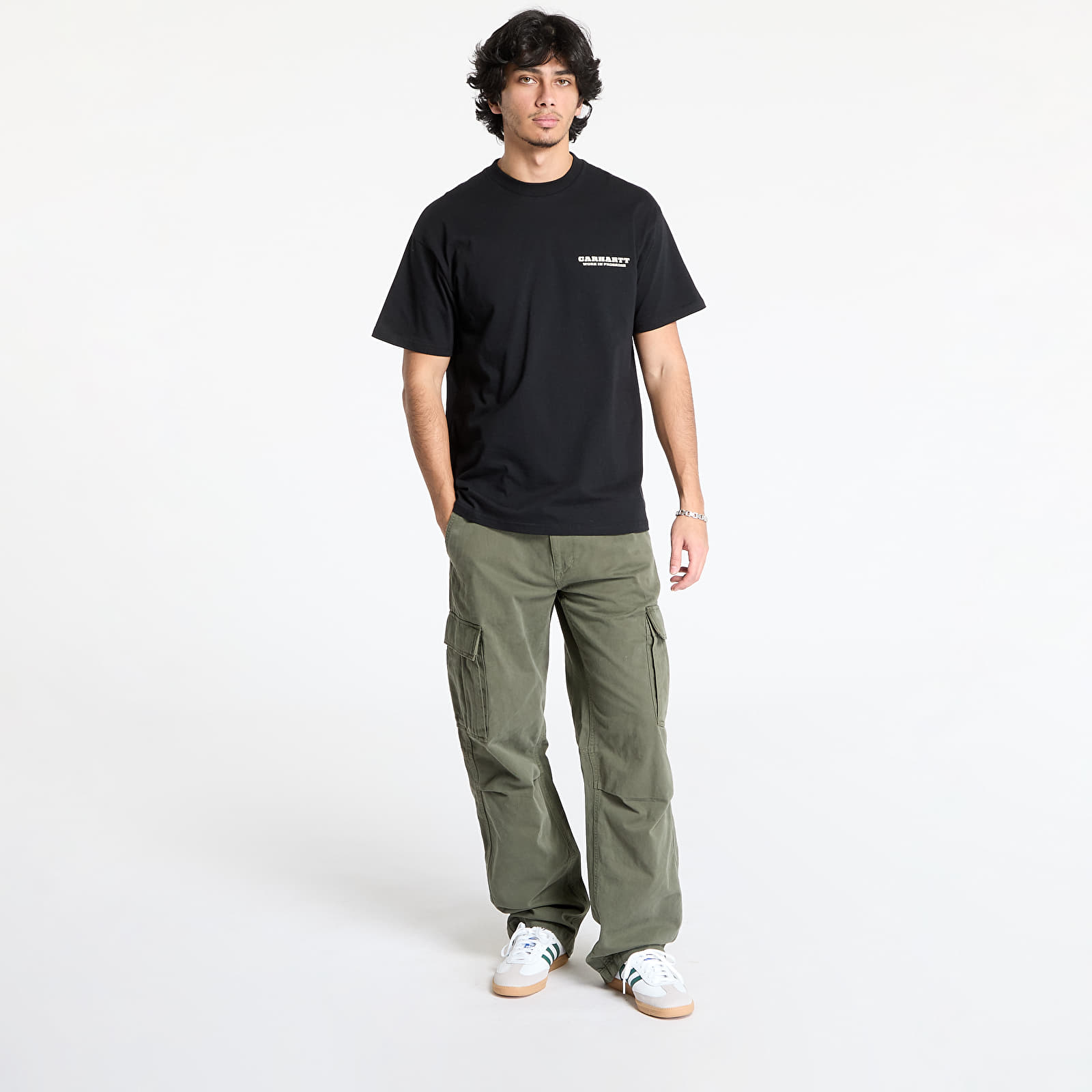 T-shirts Carhartt WIP S/S Runaway T-Shirt UNISEX Black/ Wax