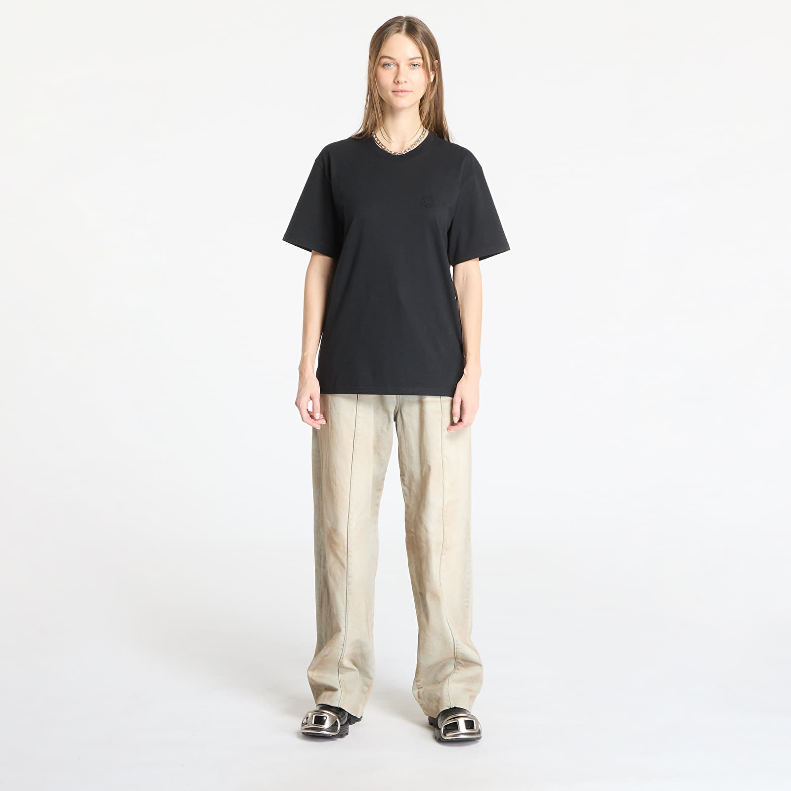T-Shirts Alyx Studio Essentials Regular Fit Short Sleeve Crewneck Tee UNISEX Black