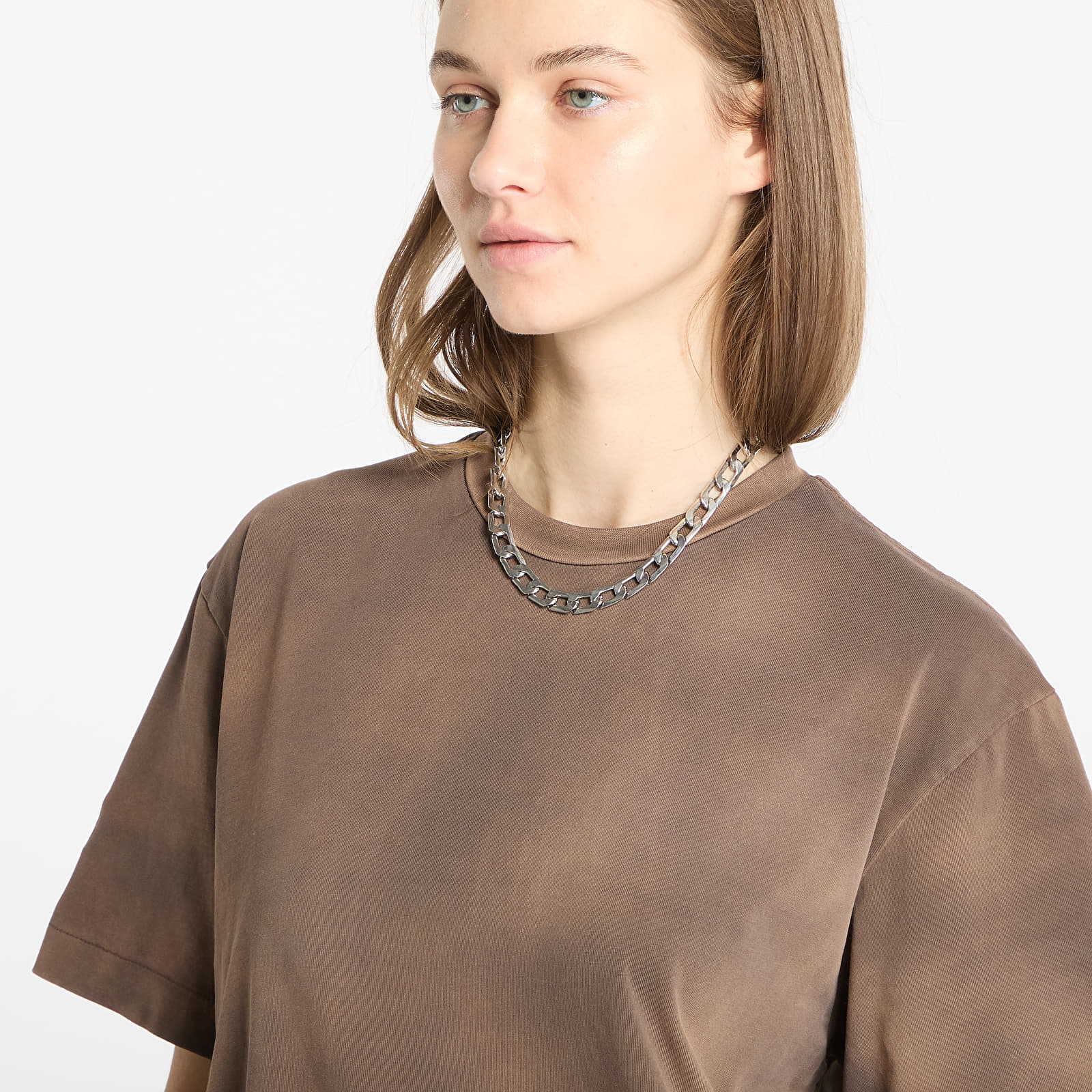 T-shirts Alyx Studio Garment Dye Tee UNISEX Washed Brown