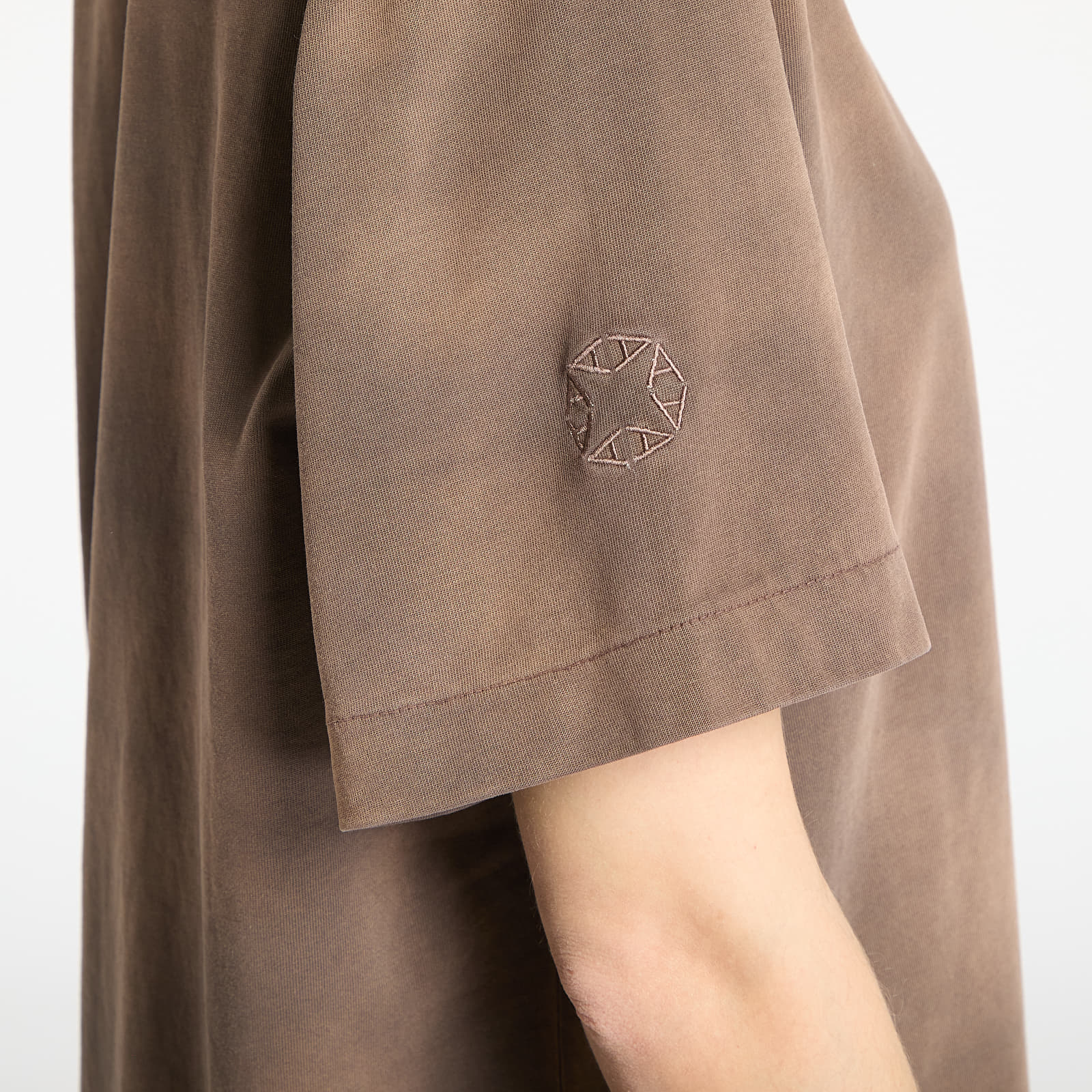 T-shirts Alyx Studio Garment Dye Tee UNISEX Washed Brown