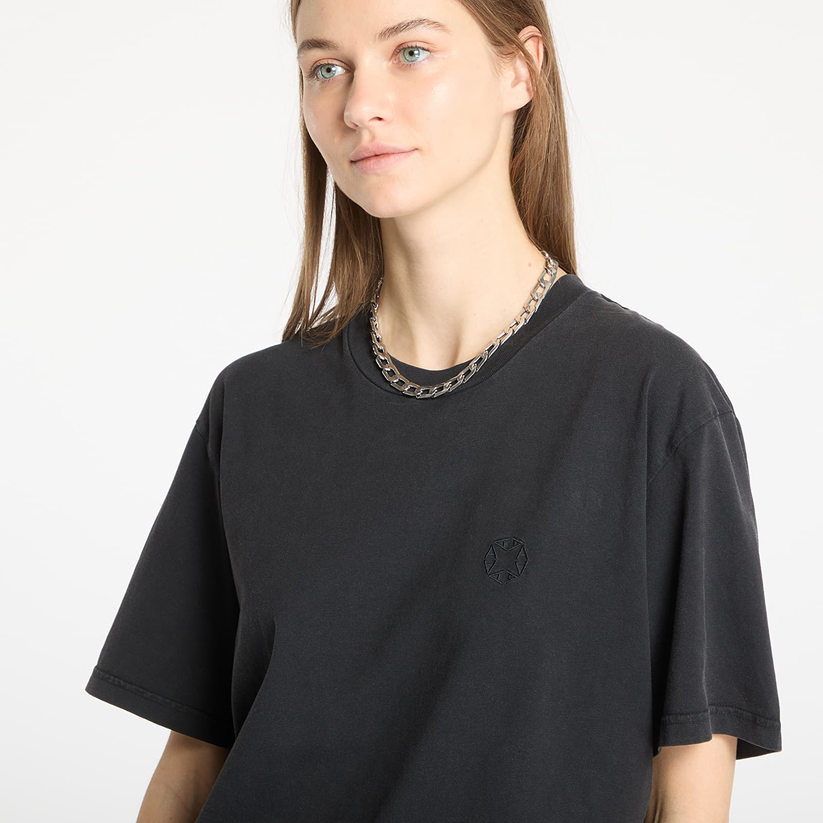 Tričká Alyx Studio Essentials Regular Fit Short Sleeve Crewneck Tee UNISEX Charcoal