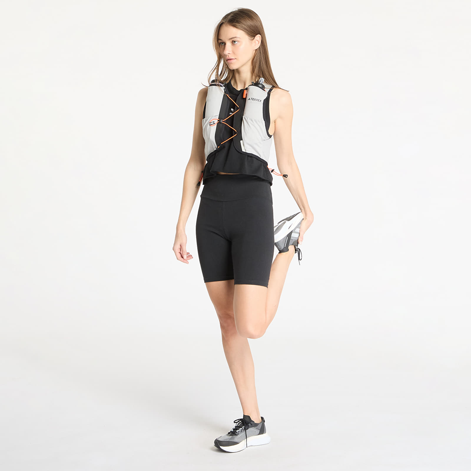 Mellények adidas Terrex Techrocktrail Running  Vest 5 L Grey Two/ Black