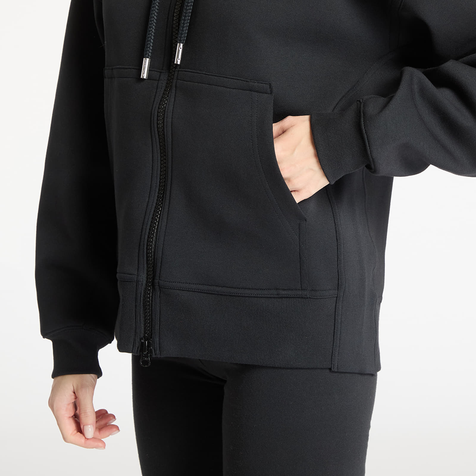 Hoodies and sweatshirts  adidas By Stella Mccartney Full Zip Hoodie Black/ White