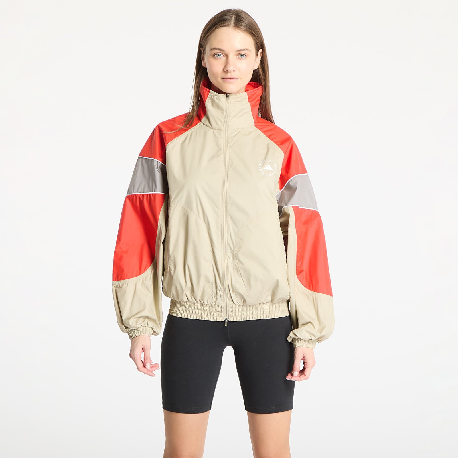 Jacket adidas By Stella Mccartney Tracktop Desert Sand-Smc/ Active Red S
