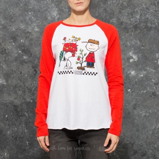 Vans peanuts deals long sleeve