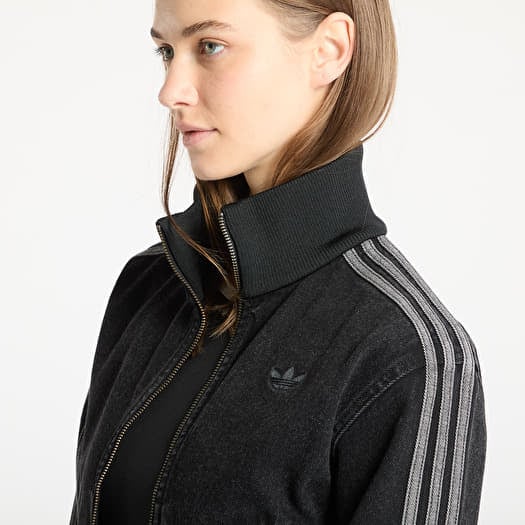 Chaquetas adidas Adicolor Denim Track Top Black/ True Black Denim