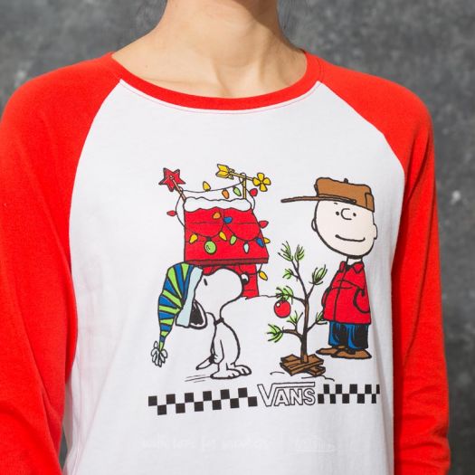 Vans snoopy long sleeve store