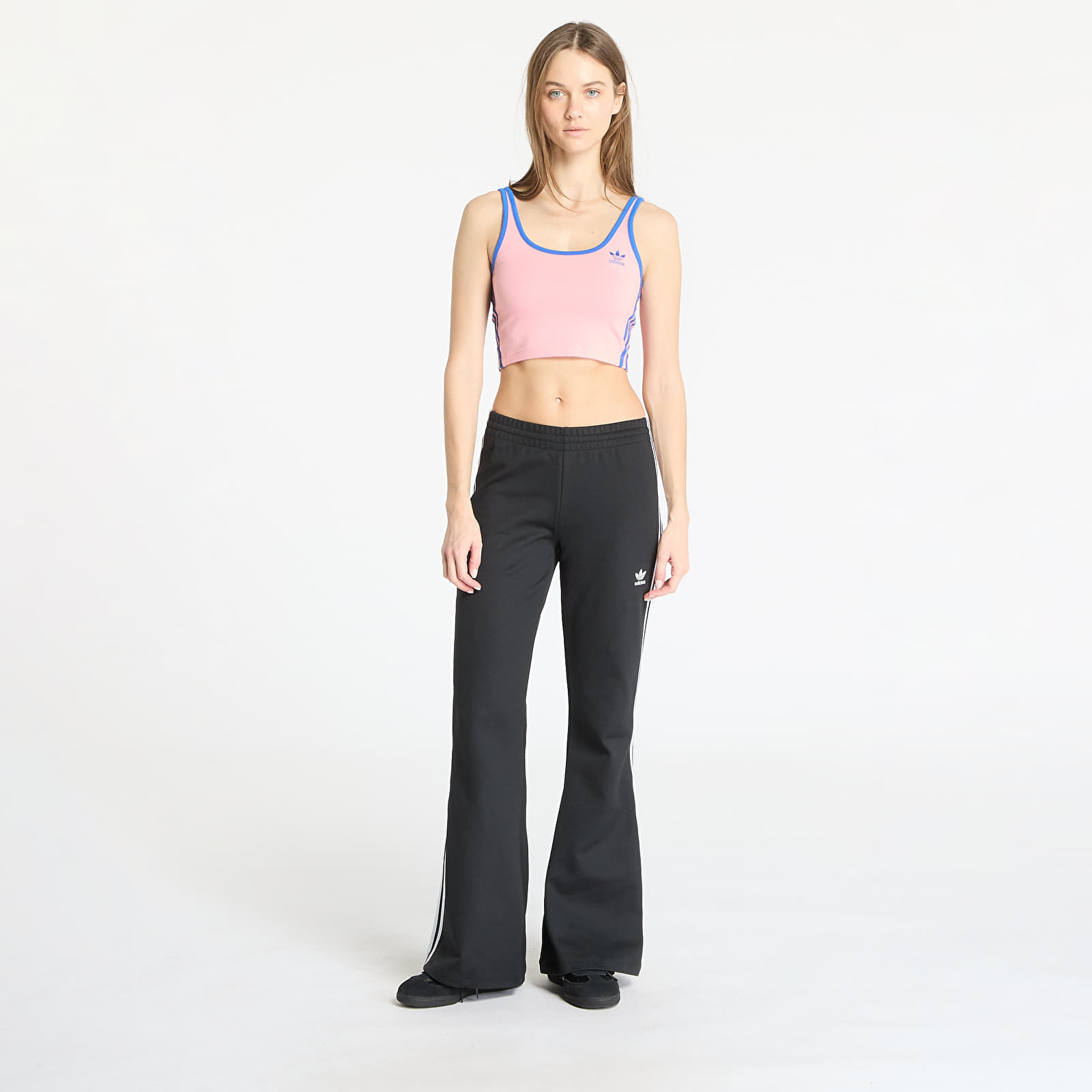 Топове adidas Adicolor 3 Stripes Bra Top Semi Pink Spark/ Blue