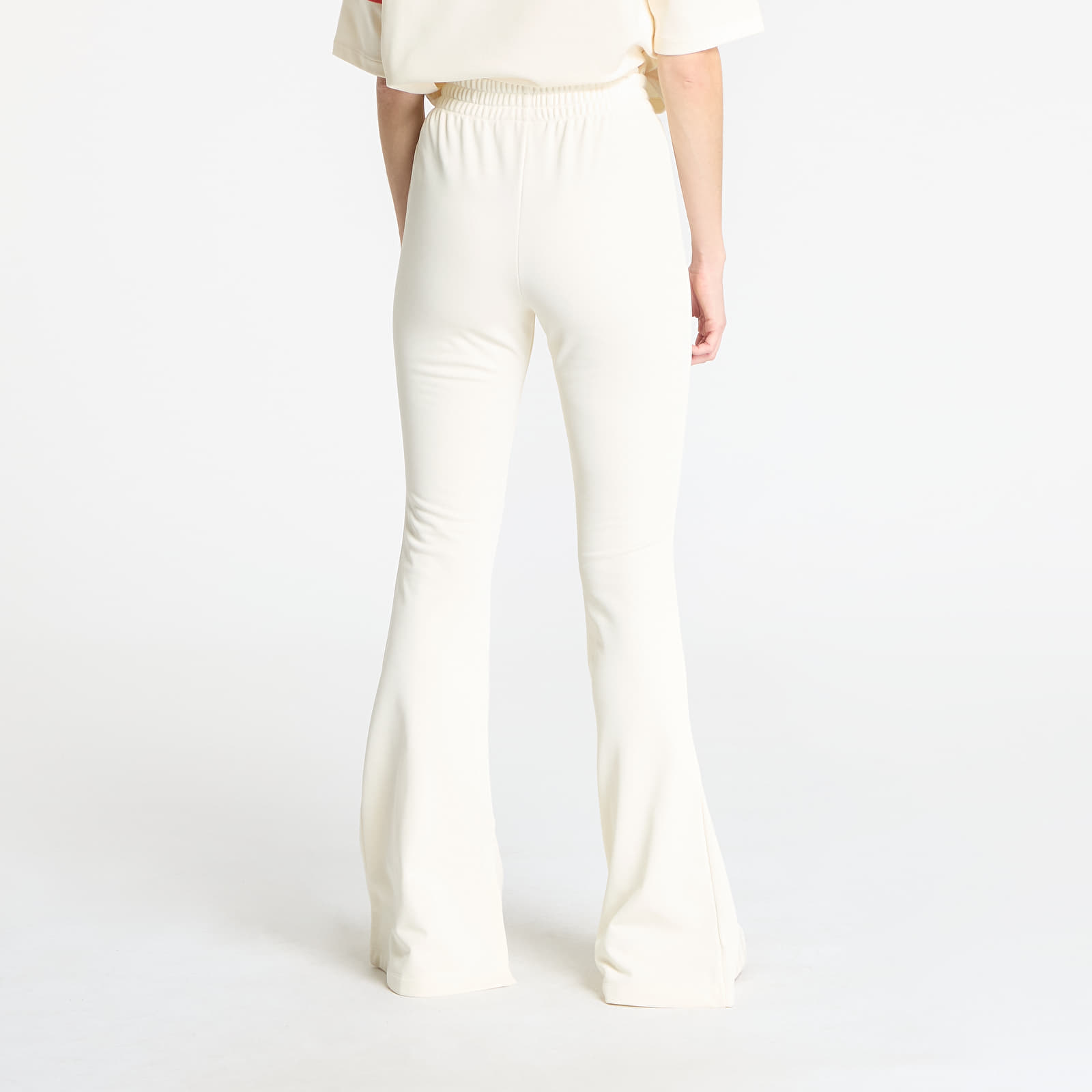 Melegítő adidas 3 Stripes Flared Firebird Trackpant Cream White