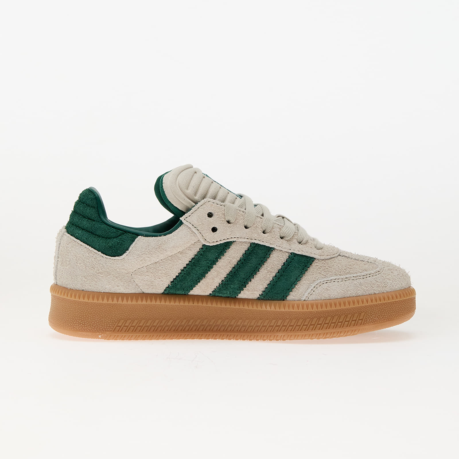 Pánske tenisky a topánky adidas Samba Xlg Putty Grey/ Collegiate Green/ Gum 3