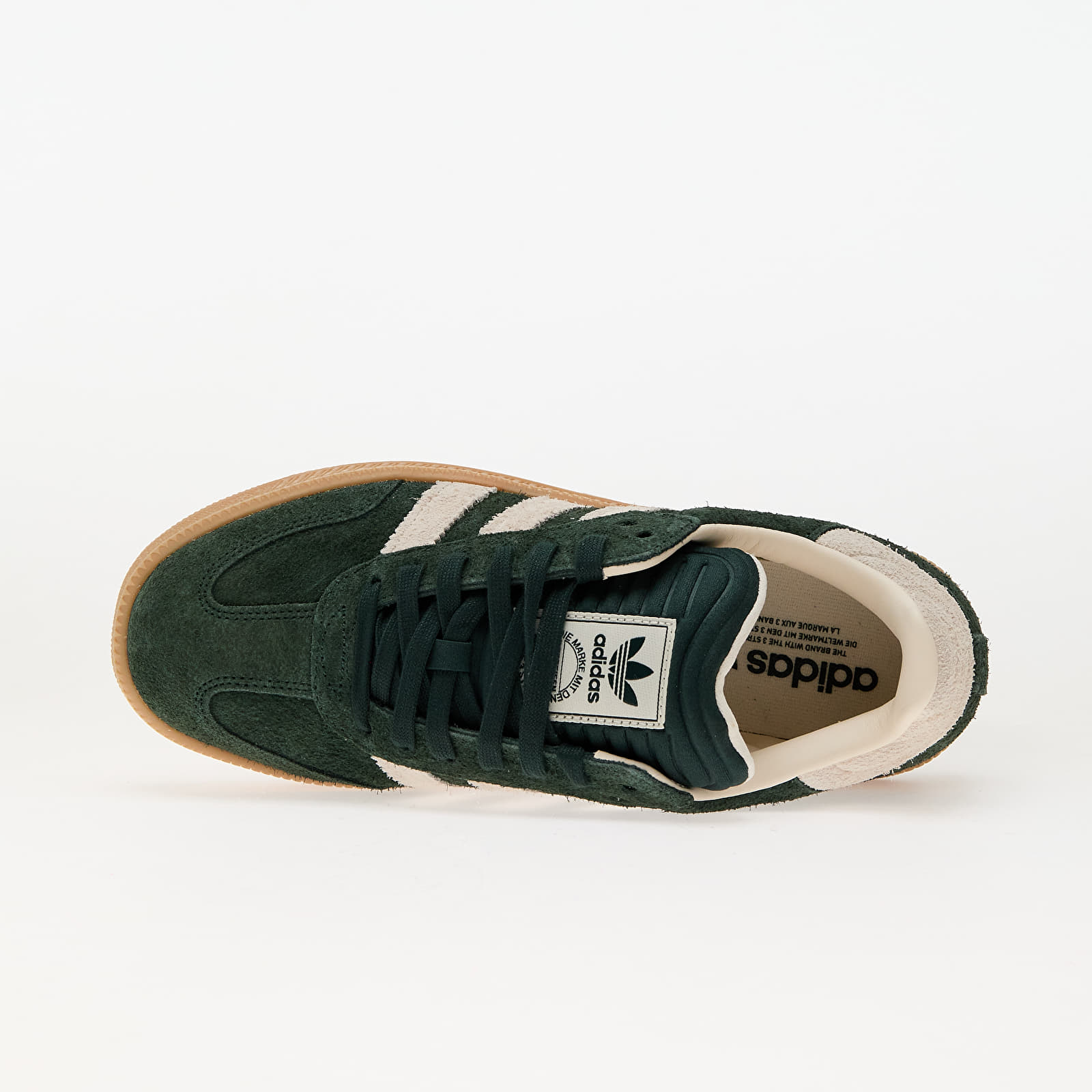 Herren Sneaker und Schuhe adidas Samba Xlg Shadow Green/ Chalk White/ Gum 3