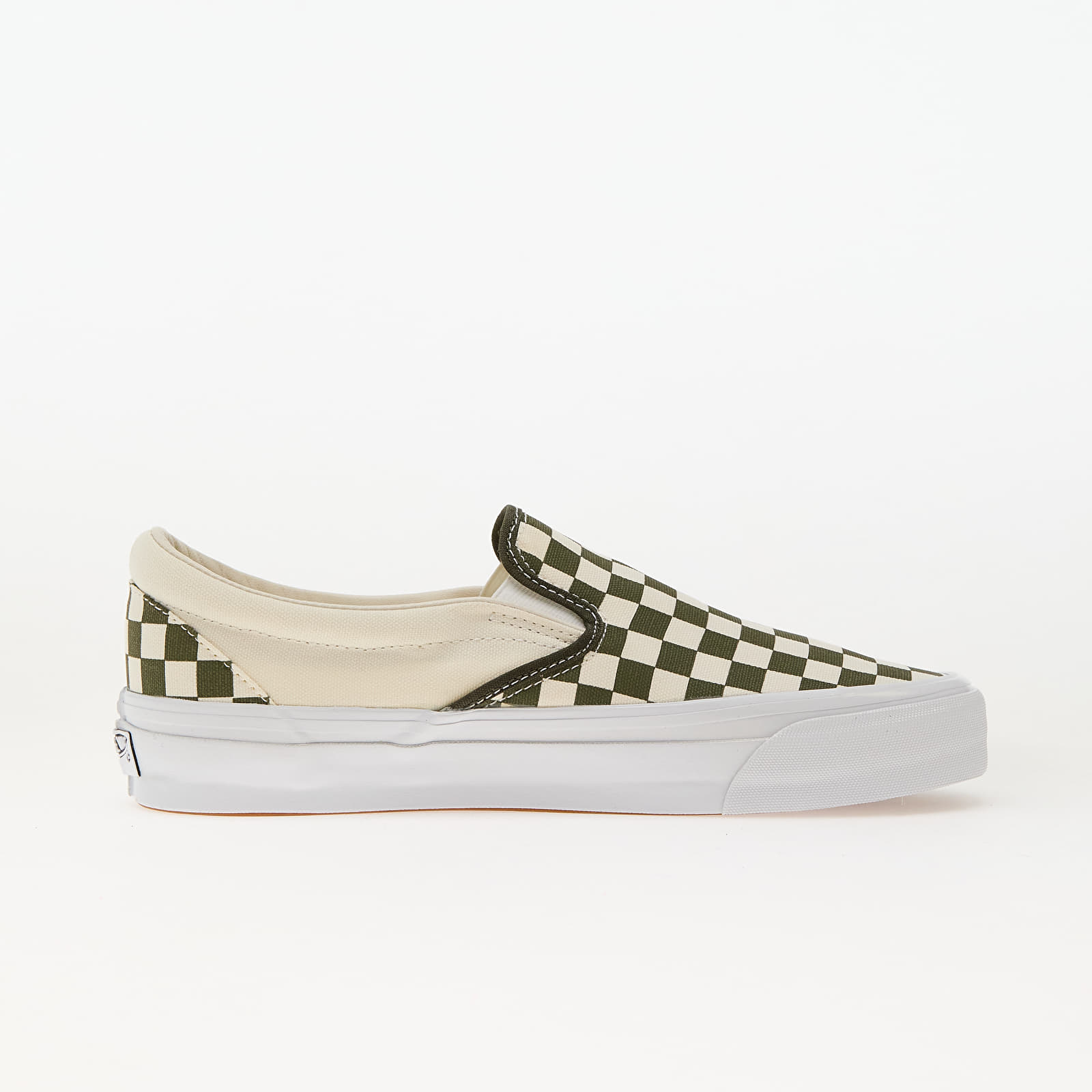 Pánské tenisky a boty Vans LX Classic Slip-On 98 Checkerboard Grape Leaf