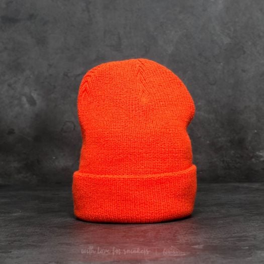 新品Stussy Cuff Crown beanie Orange ビーニー 新品Stussy Cuff Crown beanie Orange ビーニー - メルカリ
