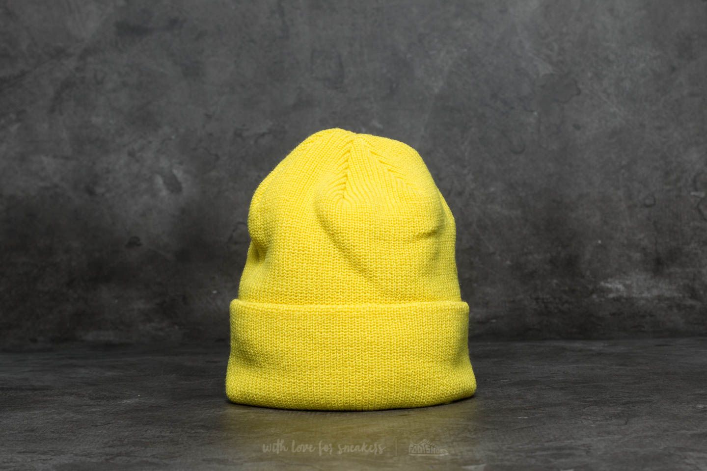 Gorros Stüssy Basic Cuff Beanie Neon Yellow