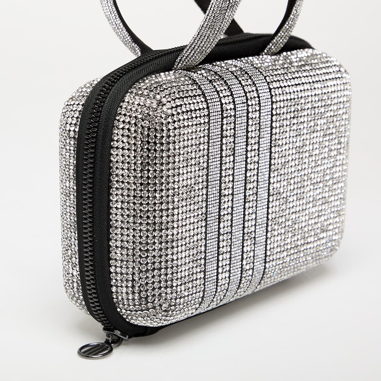 Genți crossbody adidas Rhinestone Clutch Bag Silver Met.