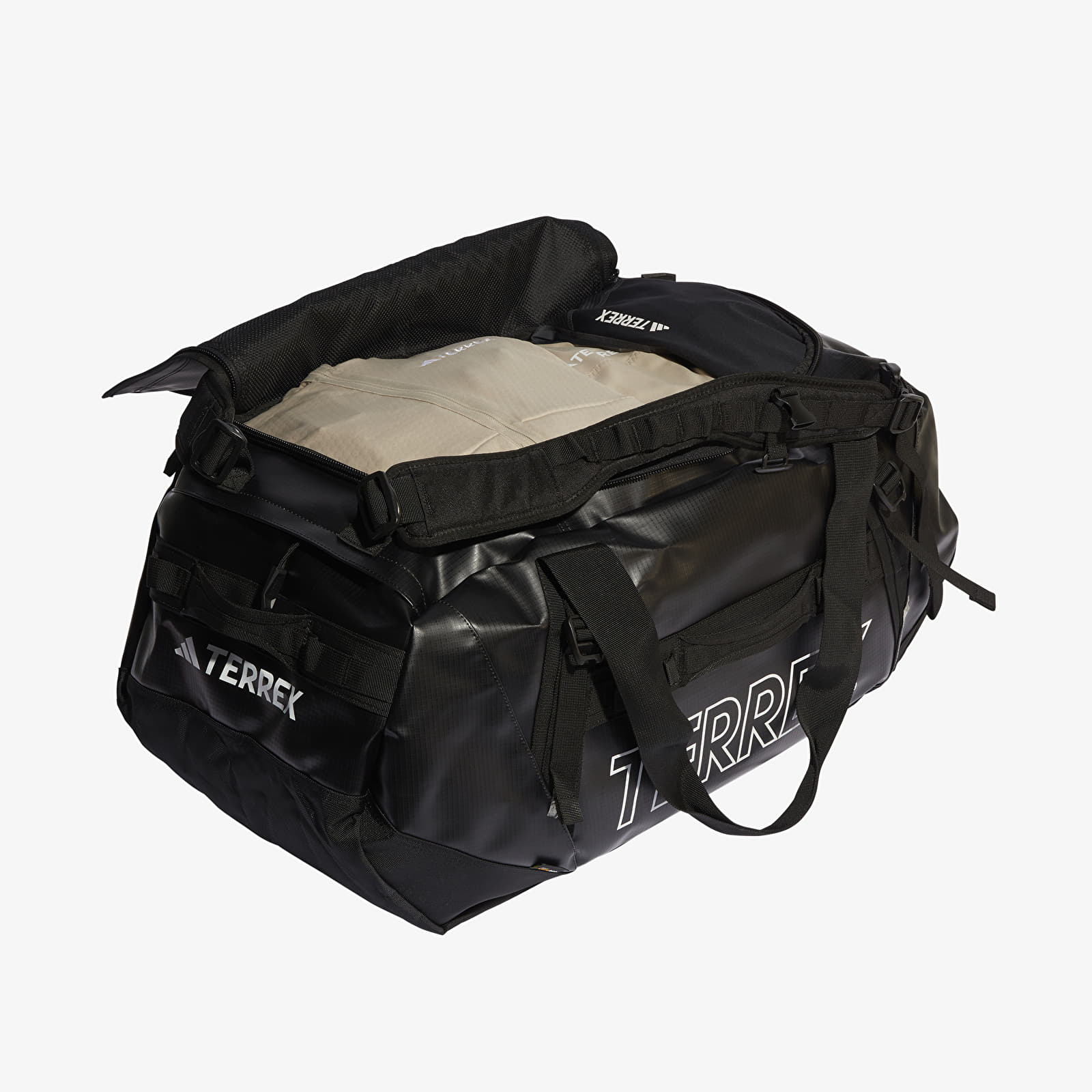 Duffle bag adidas Terrex Rain.Rdy Expedition Duffel Bag L - 100L Black/ White