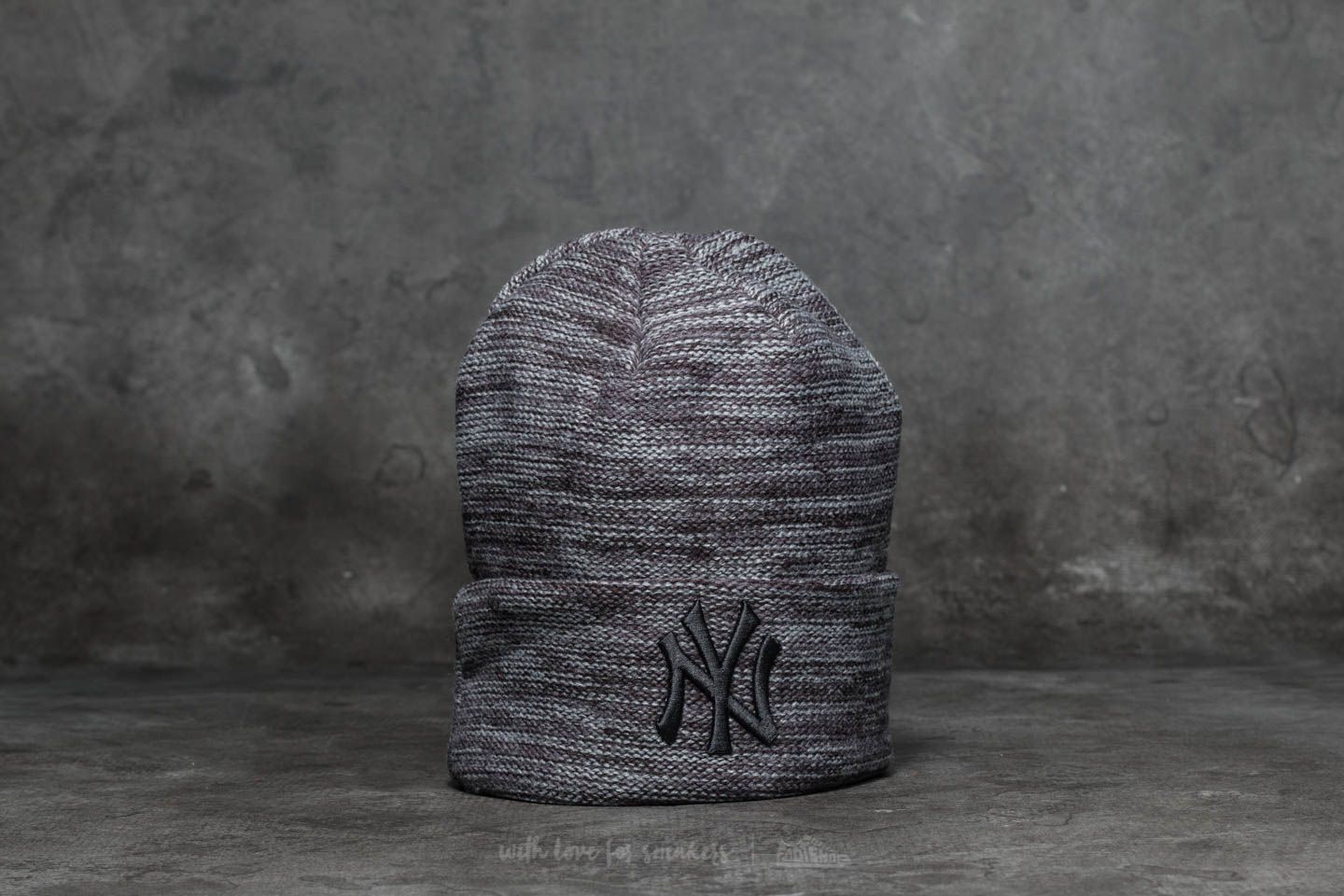 Mützen New Era MLB Marl Cuff New York Yankees Beanie Grey