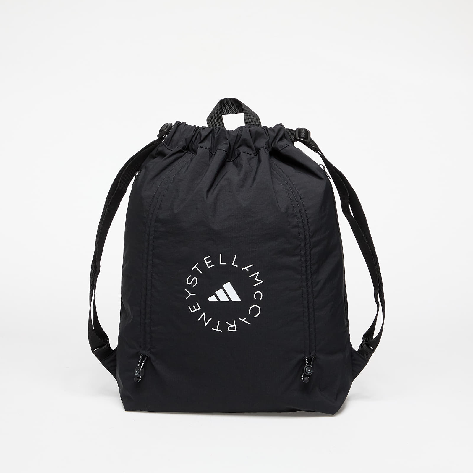 Pánske batohy adidas  By Stella McCartney  Gymsack Black/ White