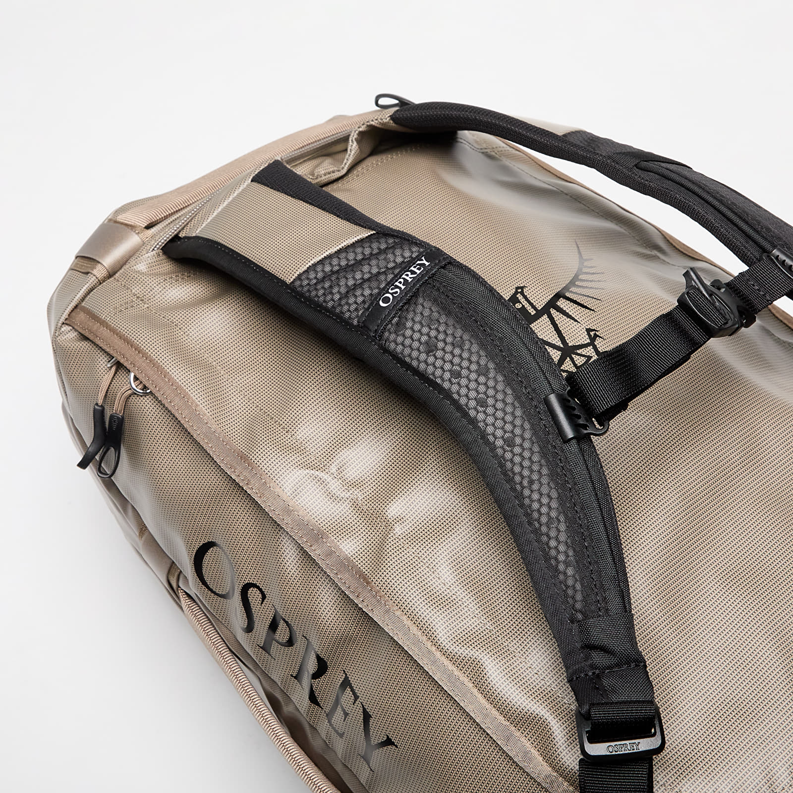 Tasker og rygsække Osprey Transporter Duffel Bag 40 Tan Concrete