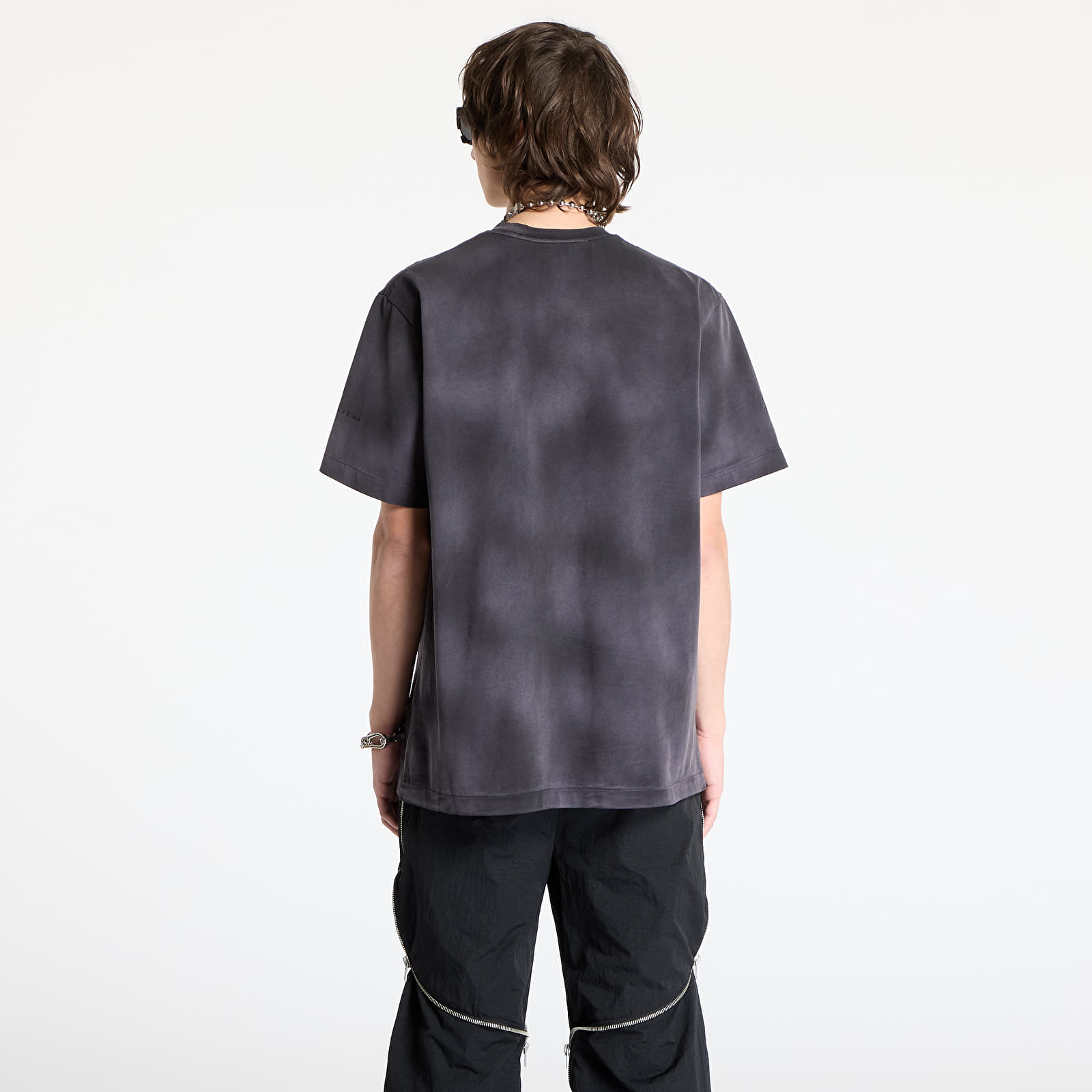 Männer T-Shirts Alyx Studio Garment Dye Tee Washed Black