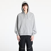 Alyx Studio Essentials Boxy Zip-Up Hoodie UNISEX Light Heather Grey