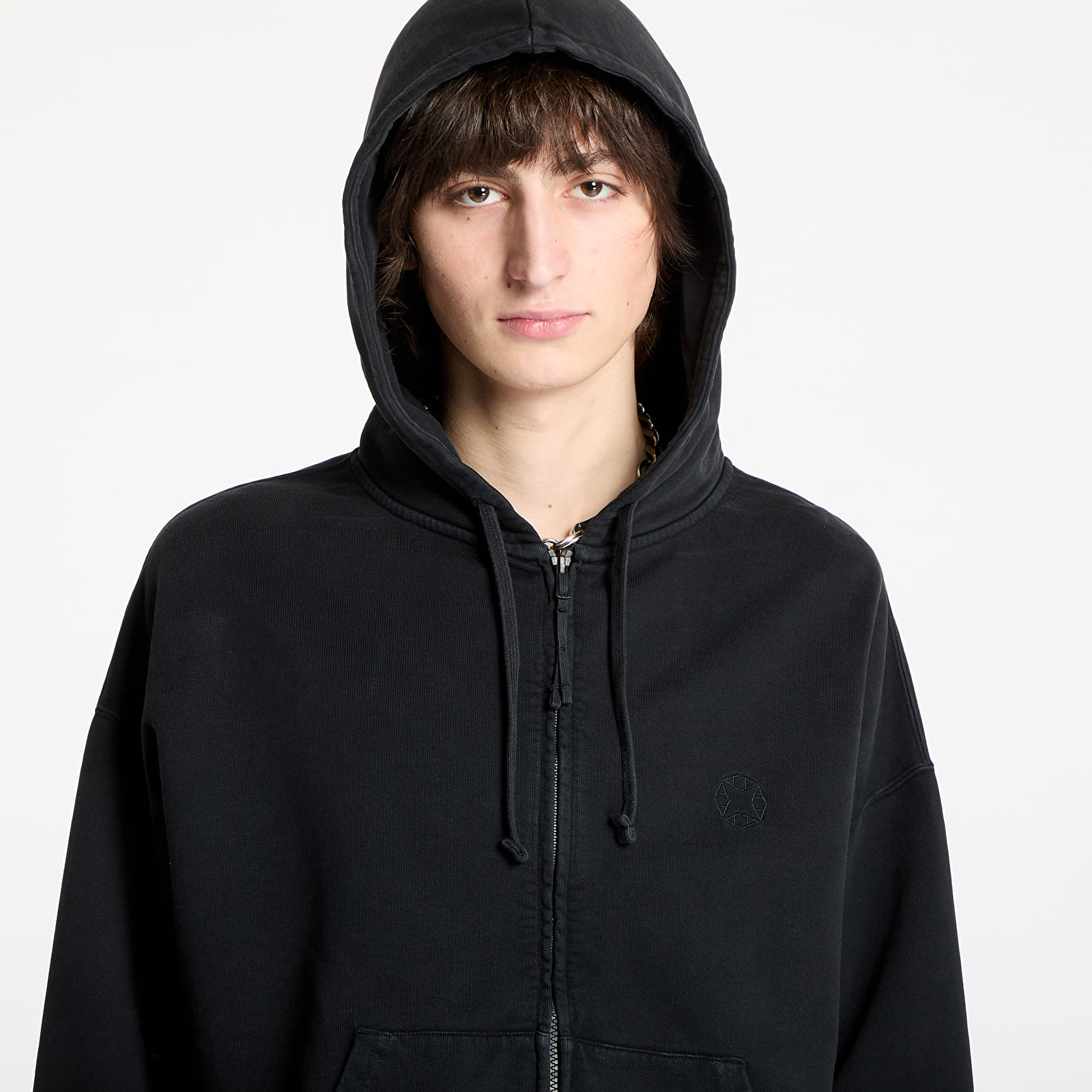 Hoodies and sweatshirts  Alyx Studio Essentials Boxy Zip-Up Hoodie UNISEX Charcoal