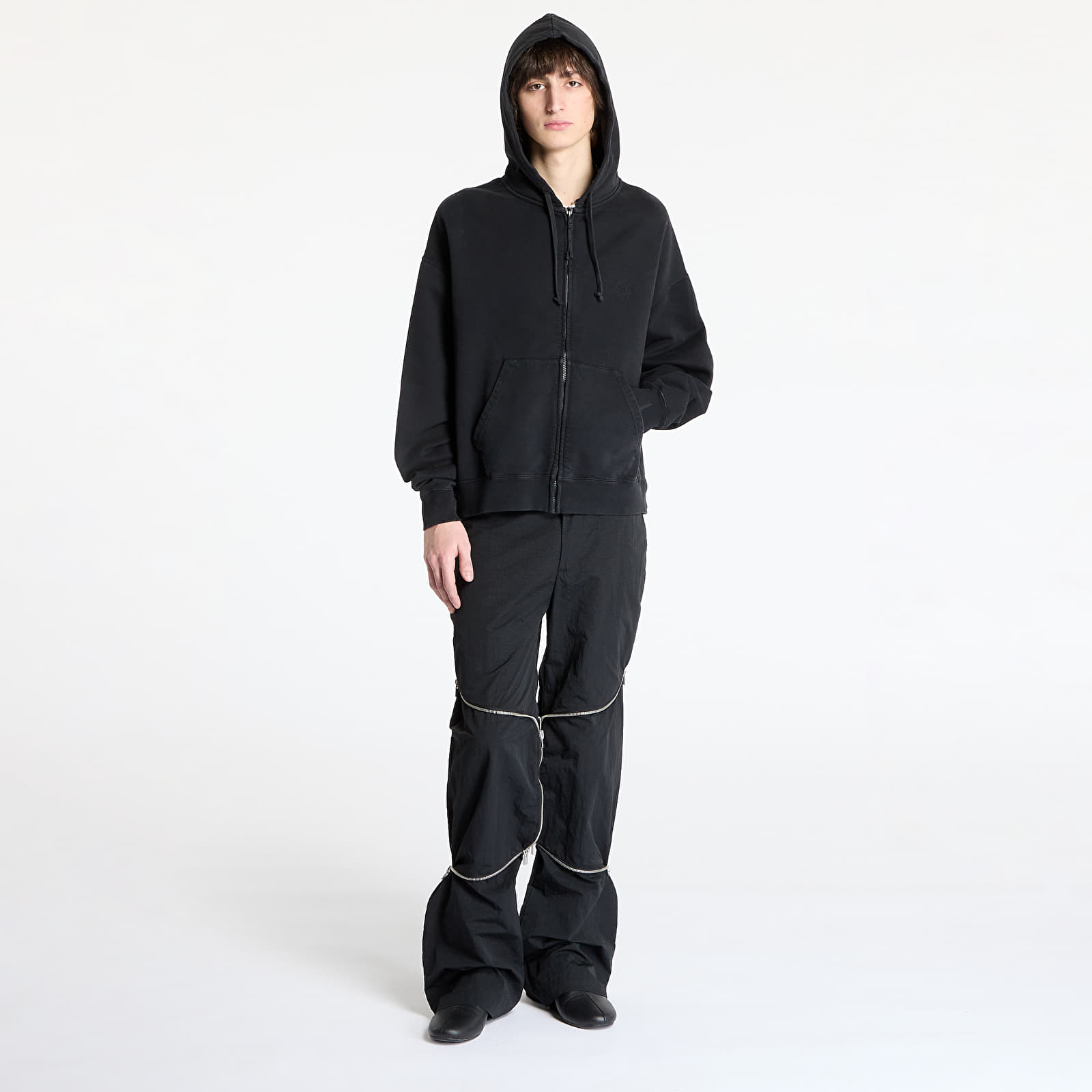 Hoodies and sweatshirts  Alyx Studio Essentials Boxy Zip-Up Hoodie UNISEX Charcoal