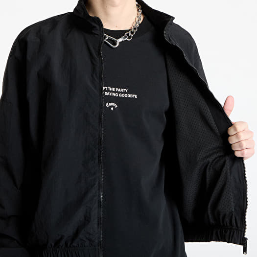 [MARCELO BURLON] 20AW トラックジャケット ジャージ S Men's jackets Marcelo Burlon County Goth Nylon Track Jacket Black