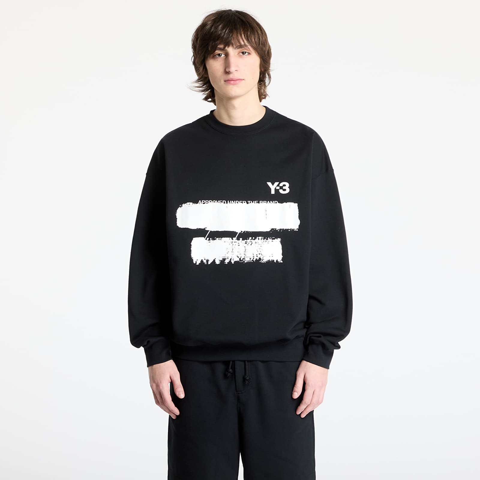 Hoodies and sweatshirts  Y-3 Graphic Crew Sweater UNISEX Black