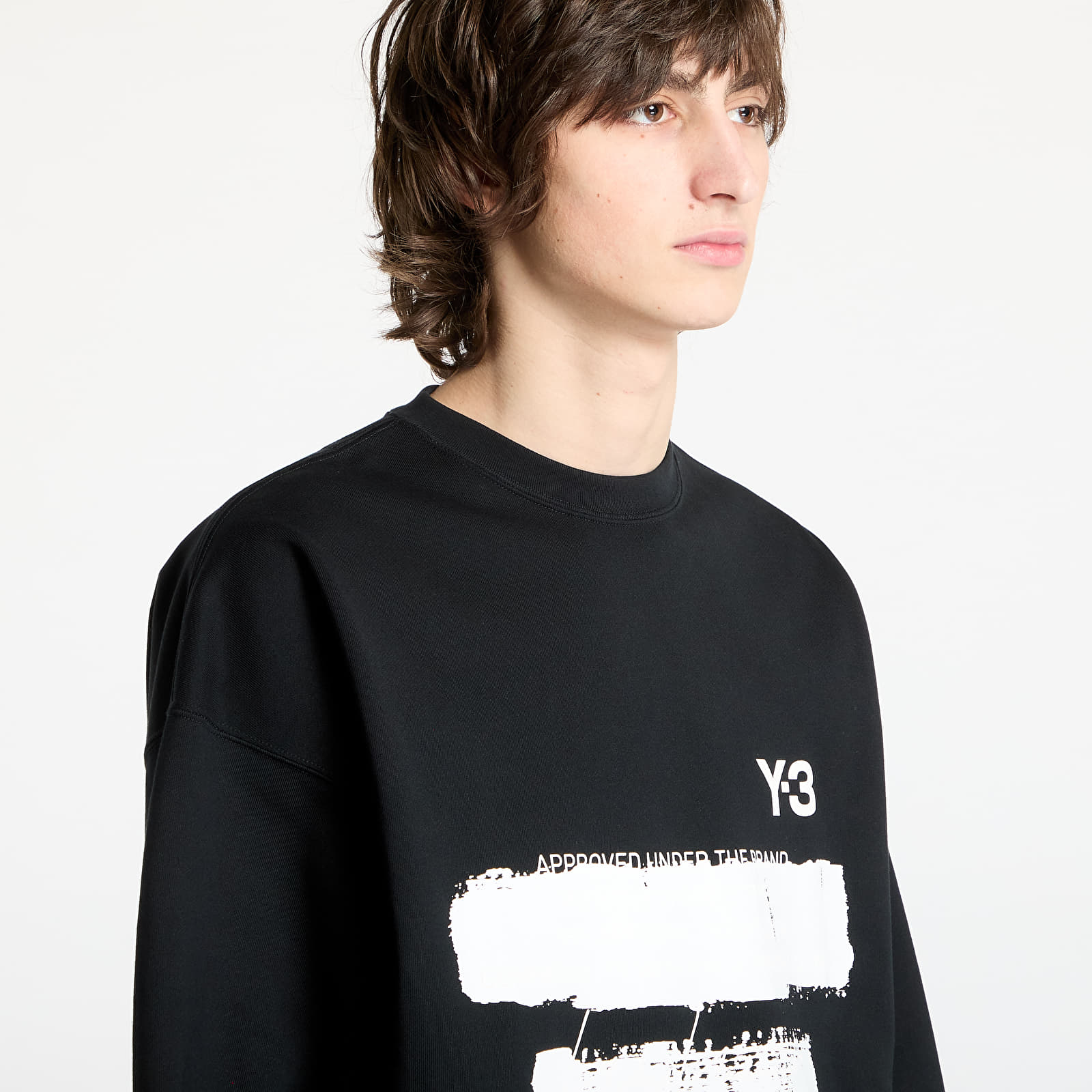 Hoodies and sweatshirts  Y-3 Graphic Crew Sweater UNISEX Black