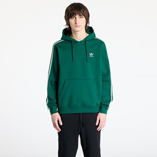 Mikina adidas Adicolor Classics 3-Stripes Hoody Collegiate Green