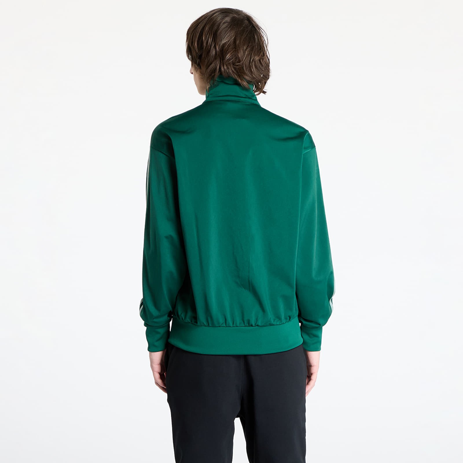 Mikiny adidas Firebird Adicolor Tracktop Collegiate Green